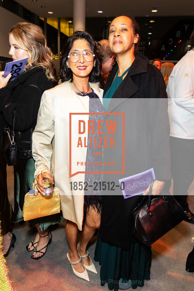SAN FRANCISCO, CA - December 4 - Crisanta de Guzman And Louisa Gillett Attend SFFILM Awards Night Honoring Greta Gerwig, Roger Ross Williams, Cord Jefferson, And Nicolas Cage On December 4th 2023 At Yerba Buena Center For The Arts In San Francisco, CA (Photo - Ando Caulfield For Drew Altizer Photography), SFFILM Awards Night Honoring Greta Gerwig, Roger Ross Williams, Cord Jefferson, and Nicolas Cage, Yerba Buena Center for the Arts. 701 Mission St, San Francisco, CA 94103 US, December 4th, 2023, Photo #1852-21512-0 SAN FRANCISCO, CA - December 4 - Crisanta de Guzman And Louisa Gillett Attend SFFILM Awards Night Honoring Greta Gerwig, Roger Ross Williams, Cord Jefferson, And Nicolas Cage On December 4th 2023 At Yerba Buena Center For The Arts In San Francisco, CA (Photo - Ando Caulfield For Drew Altizer Photography), Photo #1852-21512-0