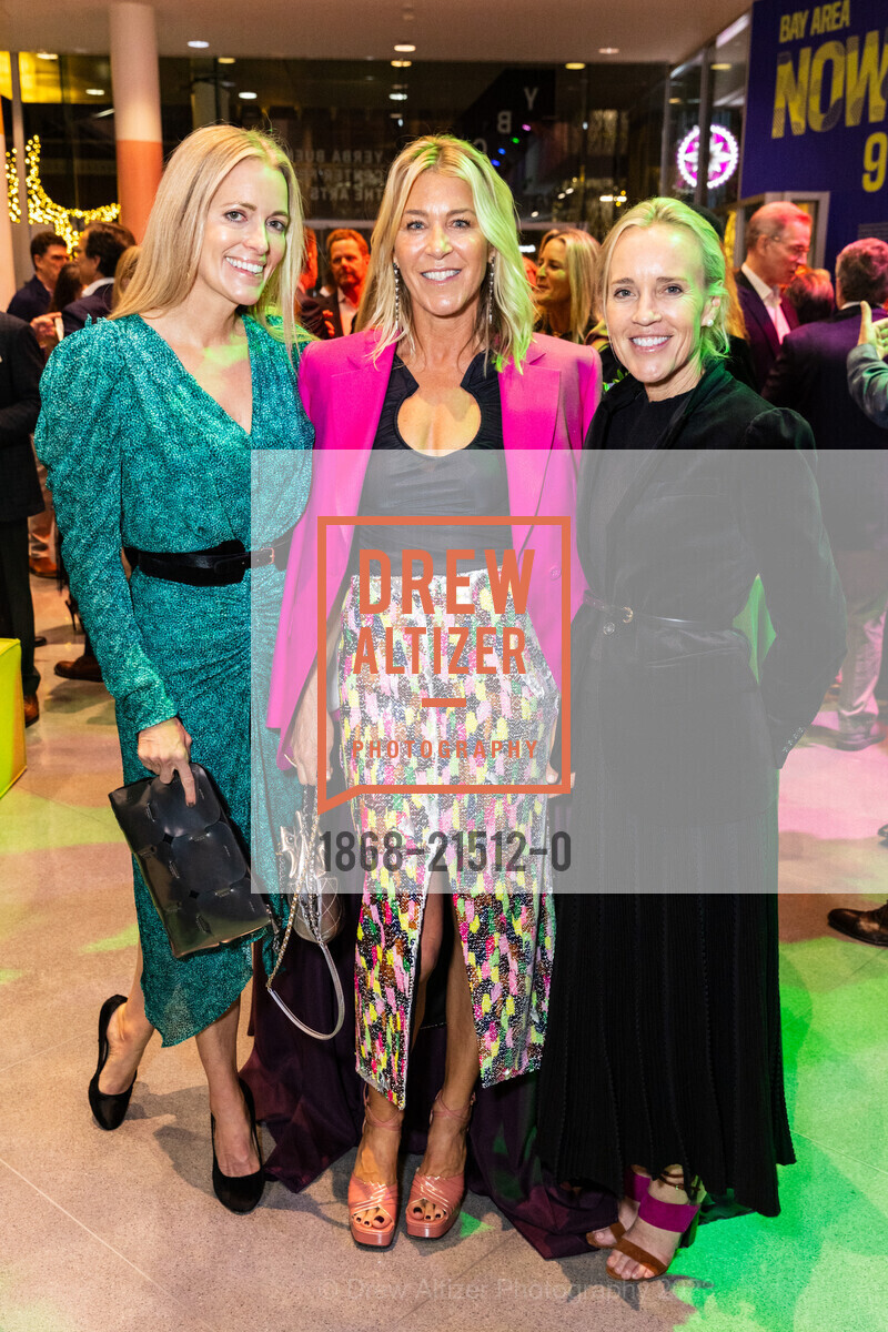 SAN FRANCISCO, CA - December 4 - Kelly Anderson, Leslie Olrich And Heidi Castelein Attend SFFILM Awards Night Honoring Greta Gerwig, Roger Ross Williams, Cord Jefferson, And Nicolas Cage On December 4th 2023 At Yerba Buena Center For The Arts In San Francisco, CA (Photo - Ando Caulfield For Drew Altizer Photography), Photo #1868-21512-0