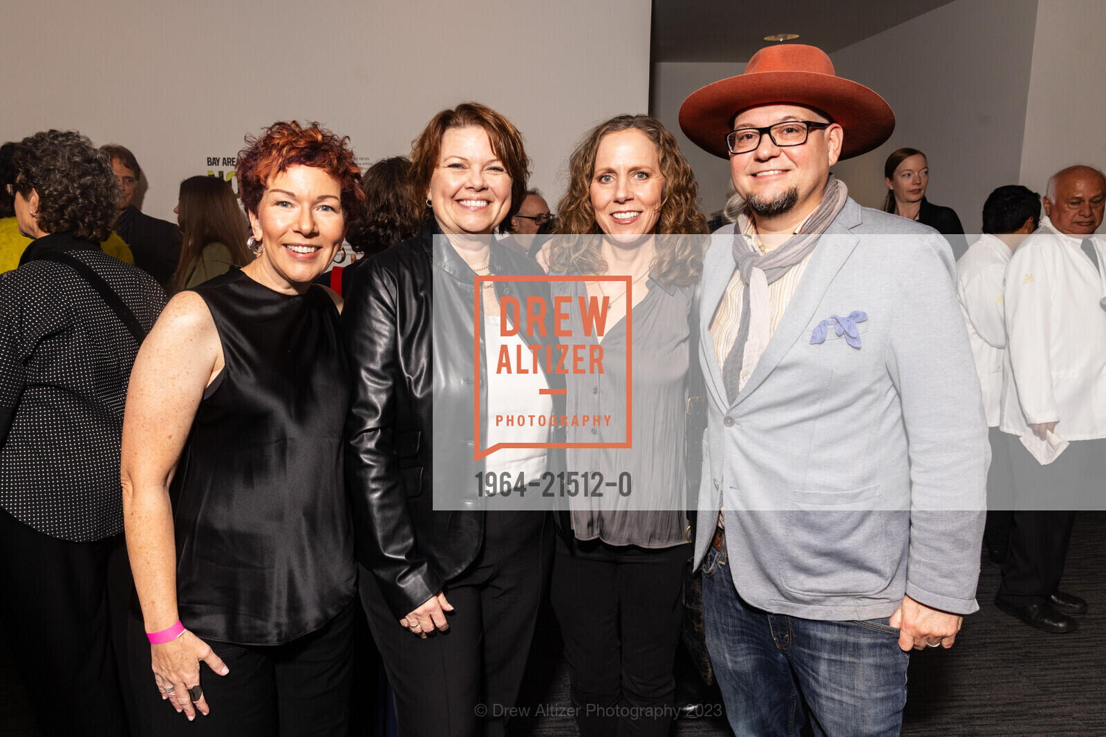 SAN FRANCISCO, CA - December 4 - Beth D'Amato, Connie Phelps, Amy Shepard And Huck Wirtz Attend SFFILM Awards Night Honoring Greta Gerwig, Roger Ross Williams, Cord Jefferson, And Nicolas Cage On December 4th 2023 At Yerba Buena Center For The Arts In San Francisco, CA (Photo - Natalie Schrik For Drew Altizer Photography), SFFILM Awards Night Honoring Greta Gerwig, Roger Ross Williams, Cord Jefferson, and Nicolas Cage, Yerba Buena Center for the Arts. 701 Mission St, San Francisco, CA 94103 US, December 4th, 2023, Photo #1964-21512-0 SAN FRANCISCO, CA - December 4 - Beth D'Amato, Connie Phelps, Amy Shepard And Huck Wirtz Attend SFFILM Awards Night Honoring Greta Gerwig, Roger Ross Williams, Cord Jefferson, And Nicolas Cage On December 4th 2023 At Yerba Buena Center For The Arts In San Francisco, CA (Photo - Natalie Schrik For Drew Altizer Photography), Photo #1964-21512-0
