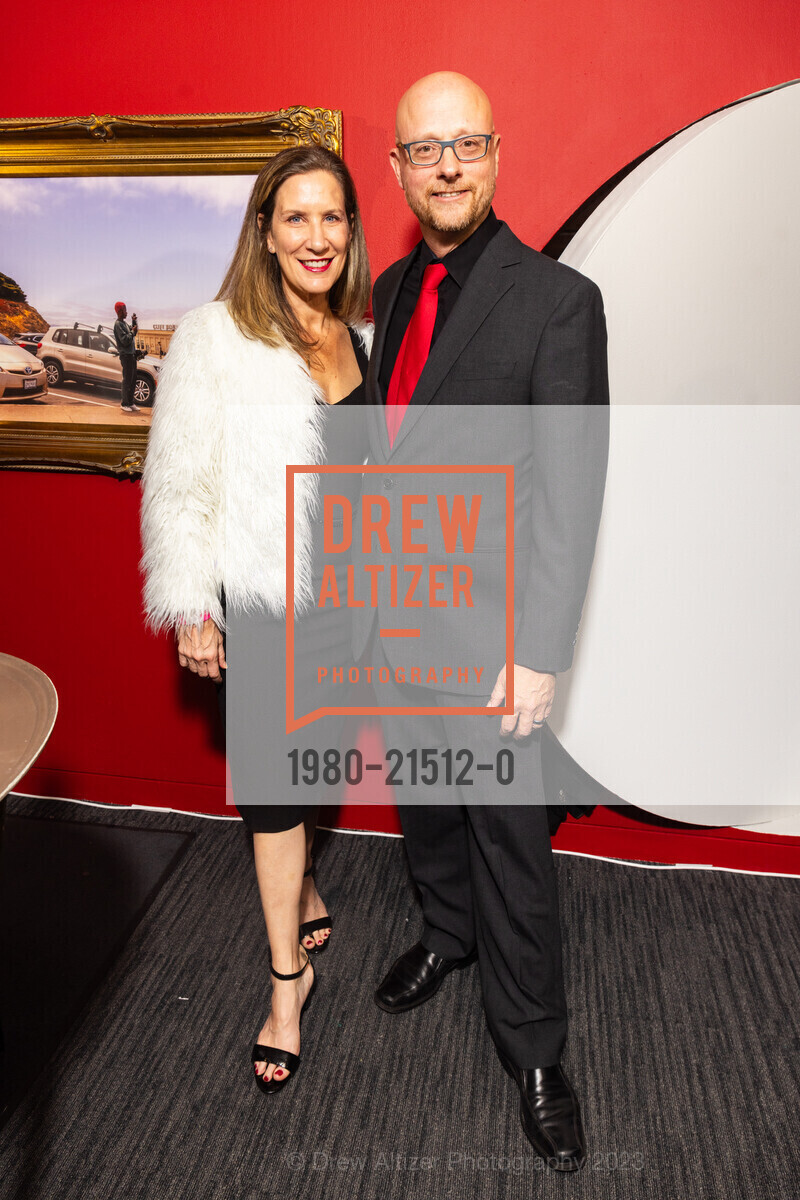 SAN FRANCISCO, CA - December 4 - Gina Casagrande And Douglas Moore Attend SFFILM Awards Night Honoring Greta Gerwig, Roger Ross Williams, Cord Jefferson, And Nicolas Cage On December 4th 2023 At Yerba Buena Center For The Arts In San Francisco, CA (Photo - Natalie Schrik For Drew Altizer Photography), Photo #1980-21512-0