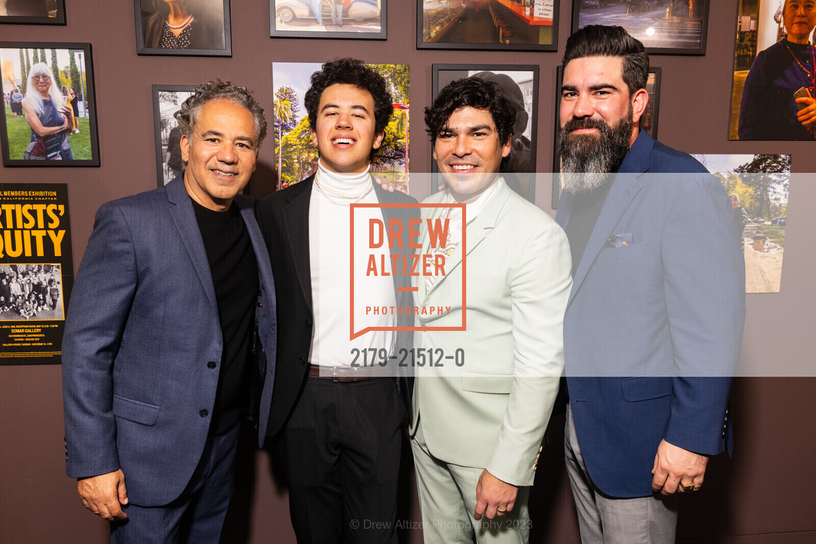 SAN FRANCISCO, CA - December 4 - John Ortiz, Clemente Ortiz And Raúl Castillo Attend SFFILM Awards Night Honoring Greta Gerwig, Roger Ross Williams, Cord Jefferson, And Nicolas Cage On December 4th 2023 At Yerba Buena Center For The Arts In San Francisco, CA (Photo - Natalie Schrik For Drew Altizer Photography), SFFILM Awards Night Honoring Greta Gerwig, Roger Ross Williams, Cord Jefferson, and Nicolas Cage, Yerba Buena Center for the Arts. 701 Mission St, San Francisco, CA 94103 US, December 4th, 2023, Photo #2179-21512-0 SAN FRANCISCO, CA - December 4 - John Ortiz, Clemente Ortiz And Raúl Castillo Attend SFFILM Awards Night Honoring Greta Gerwig, Roger Ross Williams, Cord Jefferson, And Nicolas Cage On December 4th 2023 At Yerba Buena Center For The Arts In San Francisco, CA (Photo - Natalie Schrik For Drew Altizer Photography), Photo #2179-21512-0