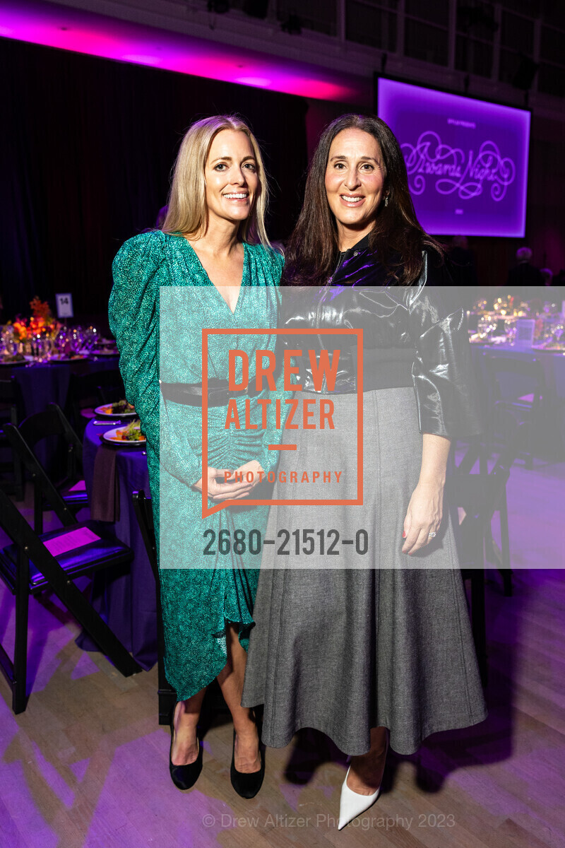 SAN FRANCISCO, CA - December 4 - Kelly Anderson And Celine Stenzler Attend SFFILM Awards Night Honoring Greta Gerwig, Roger Ross Williams, Cord Jefferson, And Nicolas Cage On December 4th 2023 At Yerba Buena Center For The Arts In San Francisco, Sandy McCandless, Photo #2680-21512-0