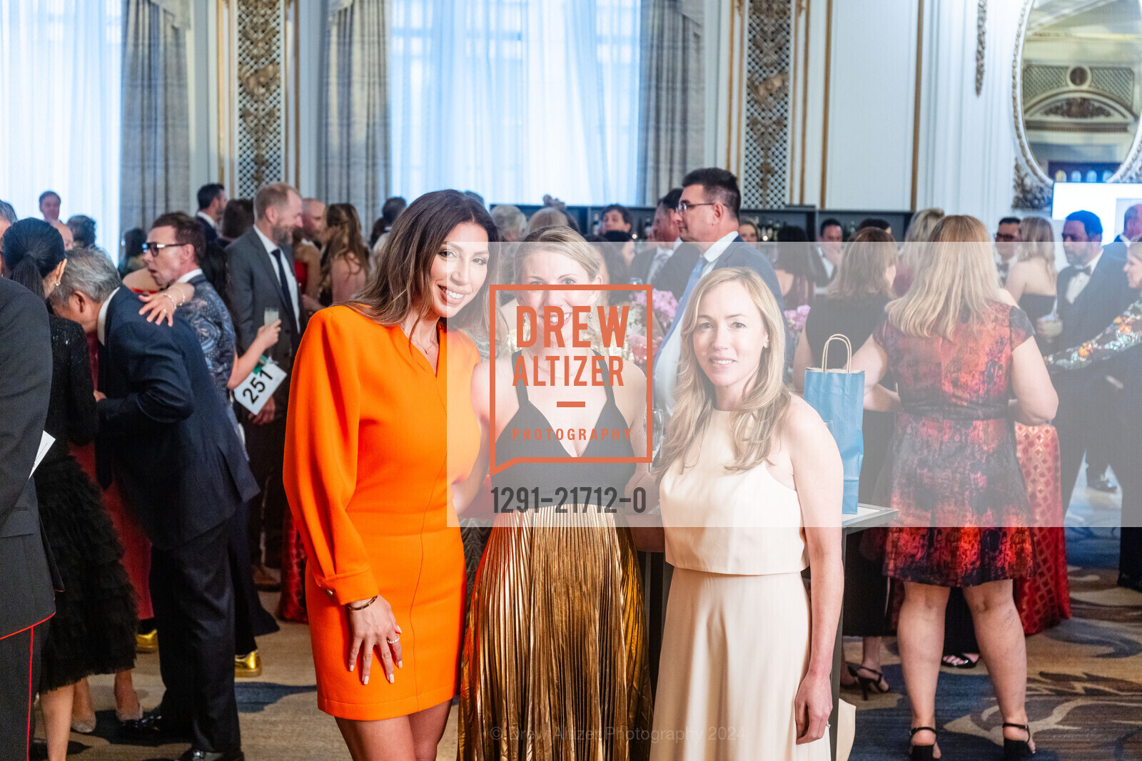 SAN FRANCISCO, CA - May 10 - Ani Shirinian, Alicia Krassner And Gina Bergani Attend Dress For Success Gala 2024 On May 10th 2024 At Palace Hotel, A Luxury Collection Hotel In San Francisco, CA (Photo - Natalie Shrik For Drew Altizer Photography), Photo #1291-21712-0