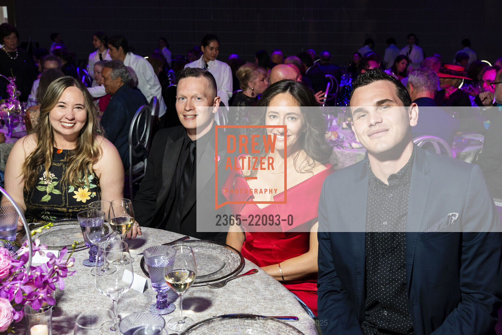 Julia Godinez, Frank Gogol, Lauren Clark, Caio Ferreira, ODC's 2025 DANCE DOWNTOWN Gala, Yerba Buena Center for The Arts Grand Lobby, Forum and Blue Shield of California Theater. 701 Mission Street, April 11th, 2025, Photo #2365-22093-0 Julia Godinez, Frank Gogol, Lauren Clark, Caio Ferreira, Photo #2365-22093-0