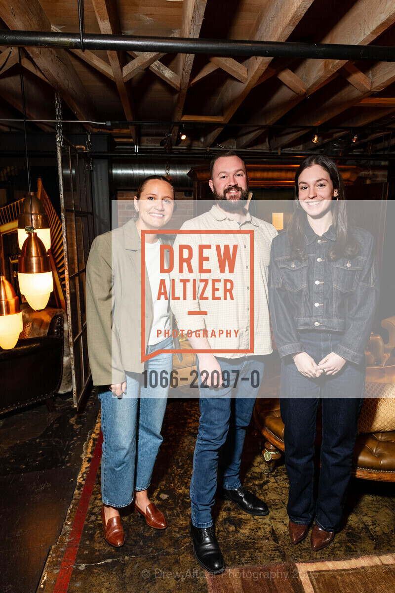 Paige Stoner, Jonathan House, Nicole Ittounas, AD PRO x KEN FULK Private Preview Party, Ken Fulk Magic Factory Peepshow and Loft. 310 7th Street, April 16th, 2025, Photo #1066-22097-0 Paige Stoner, Jonathan House, Nicole Ittounas, Photo #1066-22097-0