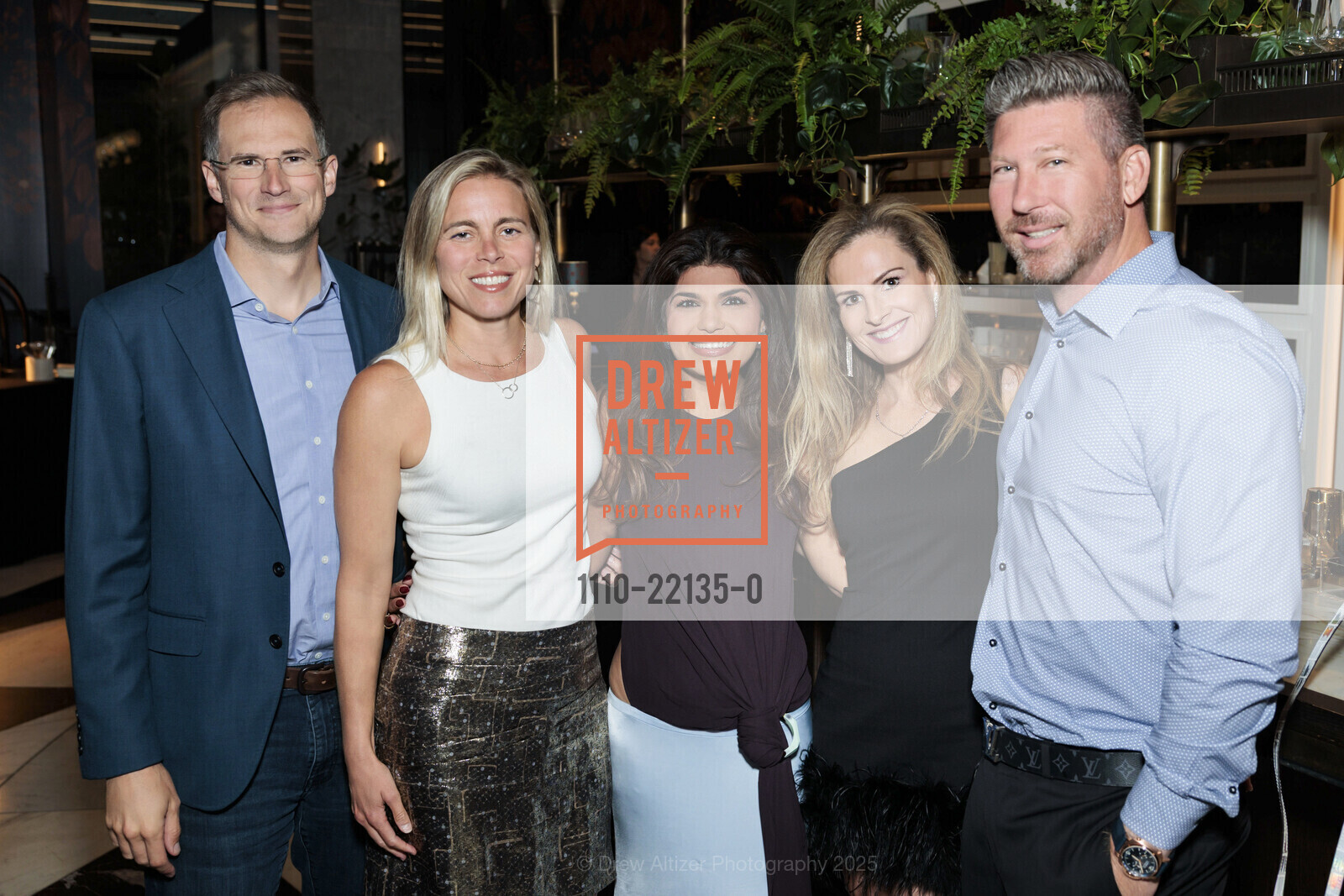Tom Loverro, Sally Loverro, Susie Cole, James Cole, Celebrating Sabah + Decorator Showcase, Holbrooke House. 1 Sansome Street, April 30th, 2025, Photo #1110-22135-0 Tom Loverro, Sally Loverro, Susie Cole, James Cole, Photo #1110-22135-0