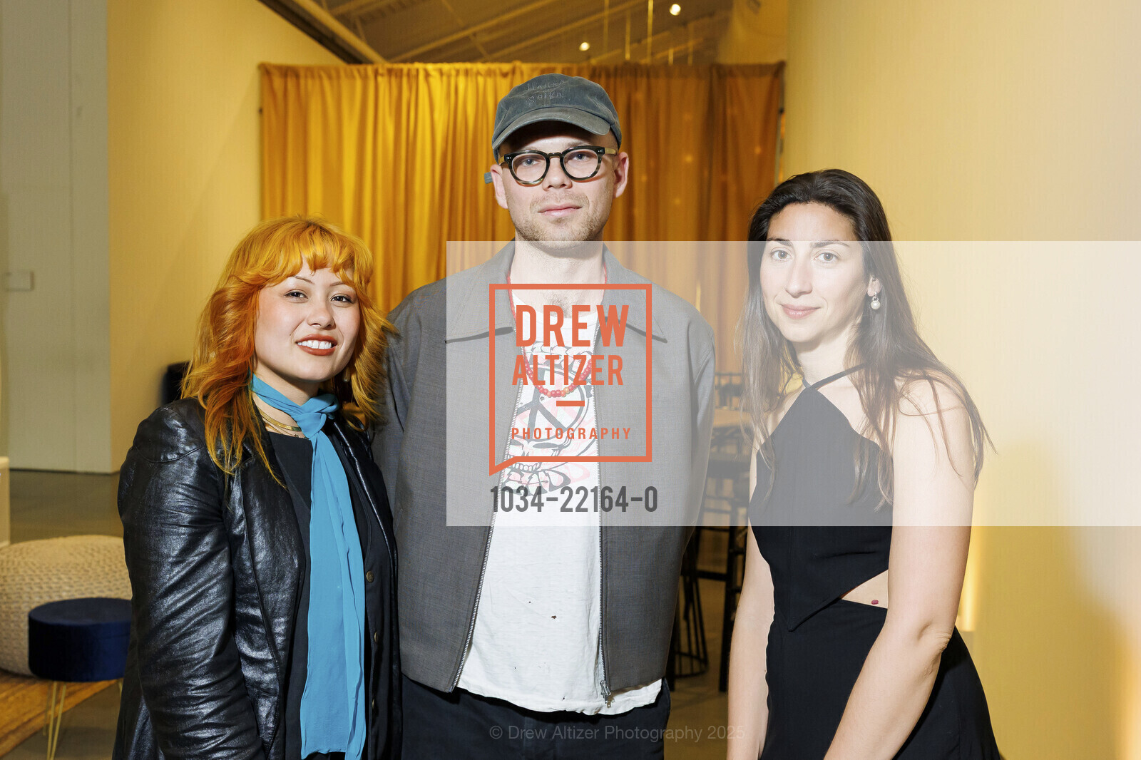 Rose D’Amato, Cole Solinger, Quintessa Matranga, BAMPFA 2025 Art and Film Benefit, BAMPFA. 2120 Oxford Street, May 10th, 2025, Photo #1034-22164-0 Rose D’Amato, Cole Solinger, Quintessa Matranga, Photo #1034-22164-0
