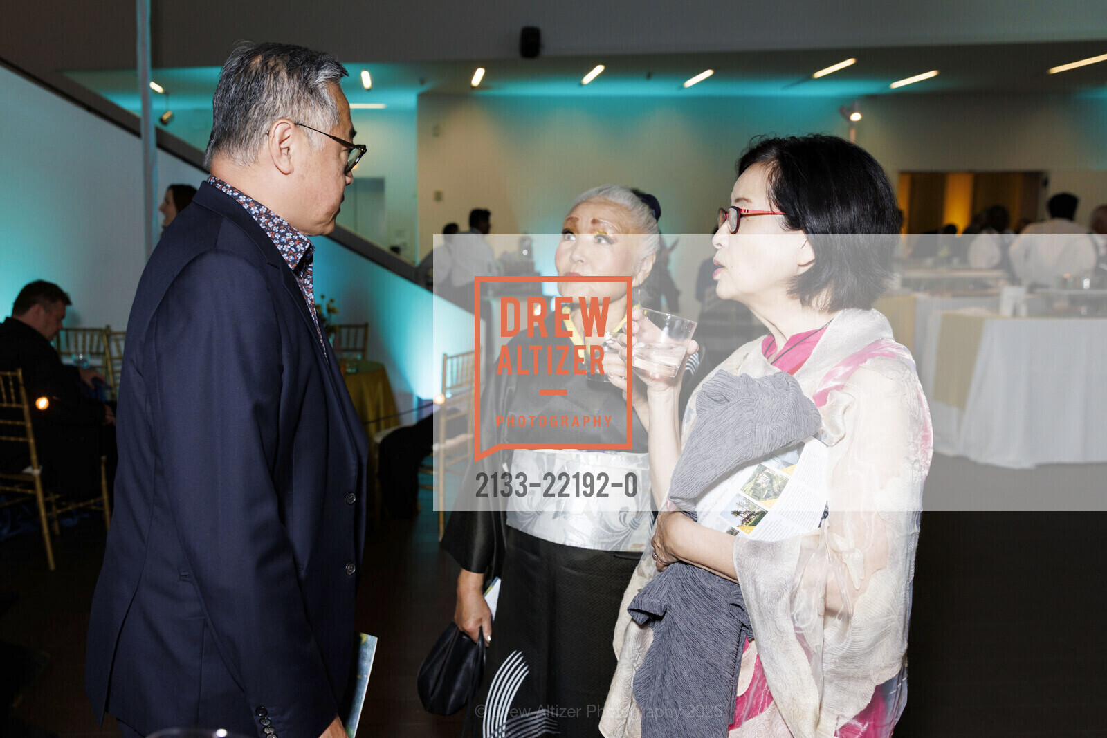 Katsiko Timuki, Ayako Yamamura, Opening Night for Bouquets to Art 2025, The deYoung Museum. 50 Hagiwara Tea Garden Drive, June 2nd, 2025, Photo #2133-22192-0 Katsiko Timuki, Ayako Yamamura, Photo #2133-22192-0