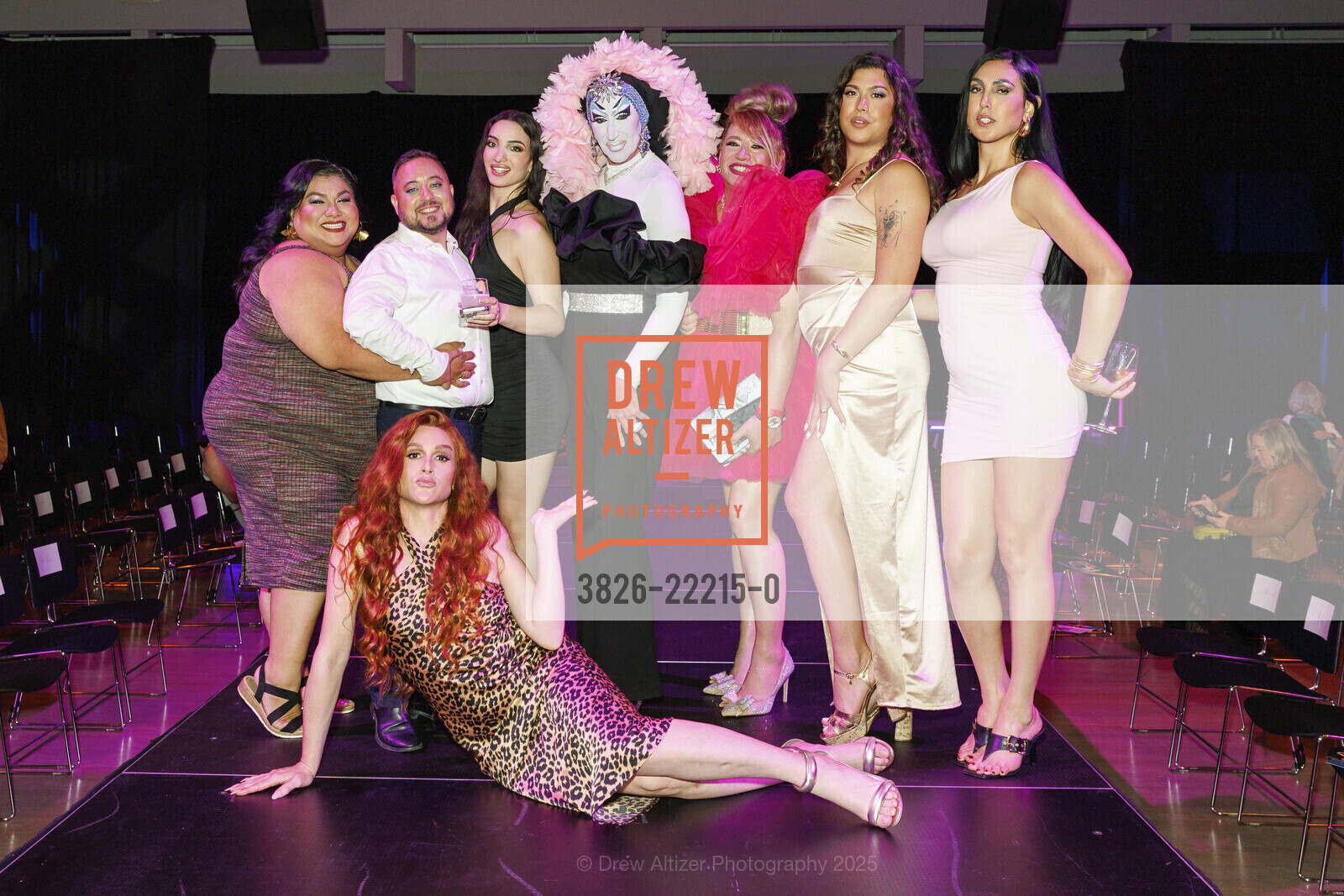 Dulce Garcia, Maceo Persson, Spring Collins, Eden Steer, Jessie Ruiz, Cherry Javier, Jupiter Peraza, THREADS OF PRIDE Fashion Show, Yerba Buena Center For The Arts. 701 Mission Street, June 24th, 2025, Photo #3826-22215-0 Dulce Garcia, Maceo Persson, Spring Collins, Eden Steer, Jessie Ruiz, Cherry Javier, Jupiter Peraza, Photo #3826-22215-0